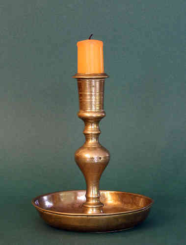 Messing- Bronze Leuchter Barockzeit um 1760