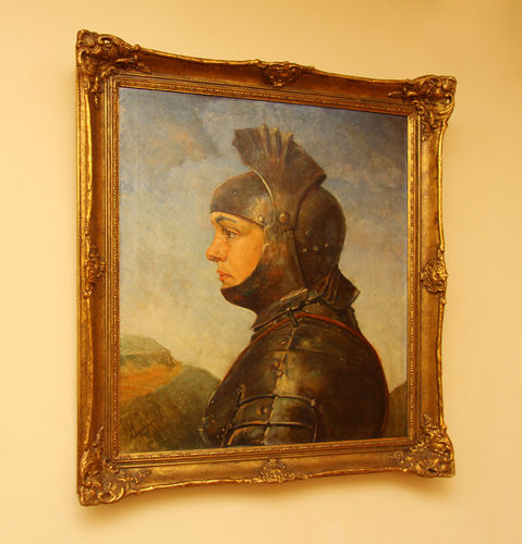 Oil painting, dated 1925