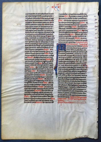 Biblia latina, um 1250