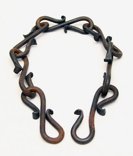 Forged iron chain