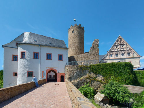Burg Scharfenstein im Erzgebirge